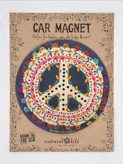 Car Magnet - Peace Sign Natural Life