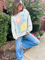 Live Simply Crew Neck Sweatshirt - Sand