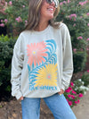 Live Simply Crew Neck Sweatshirt - Sand