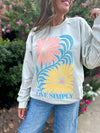 Live Simply Crew Neck Sweatshirt - Sand