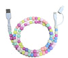 Beaded 2 in 1 Phone Charger