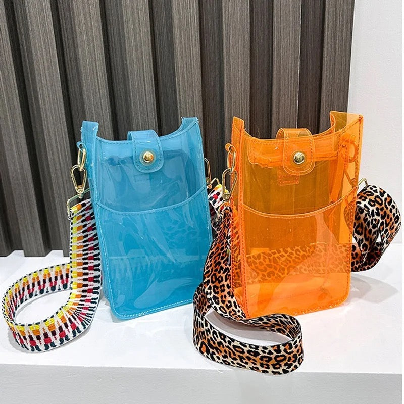 Colorful Clear Mobile Phone Bag