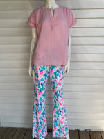 Pastel Floral Palazzo Pants