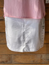 White Side Laced Pull On Skort