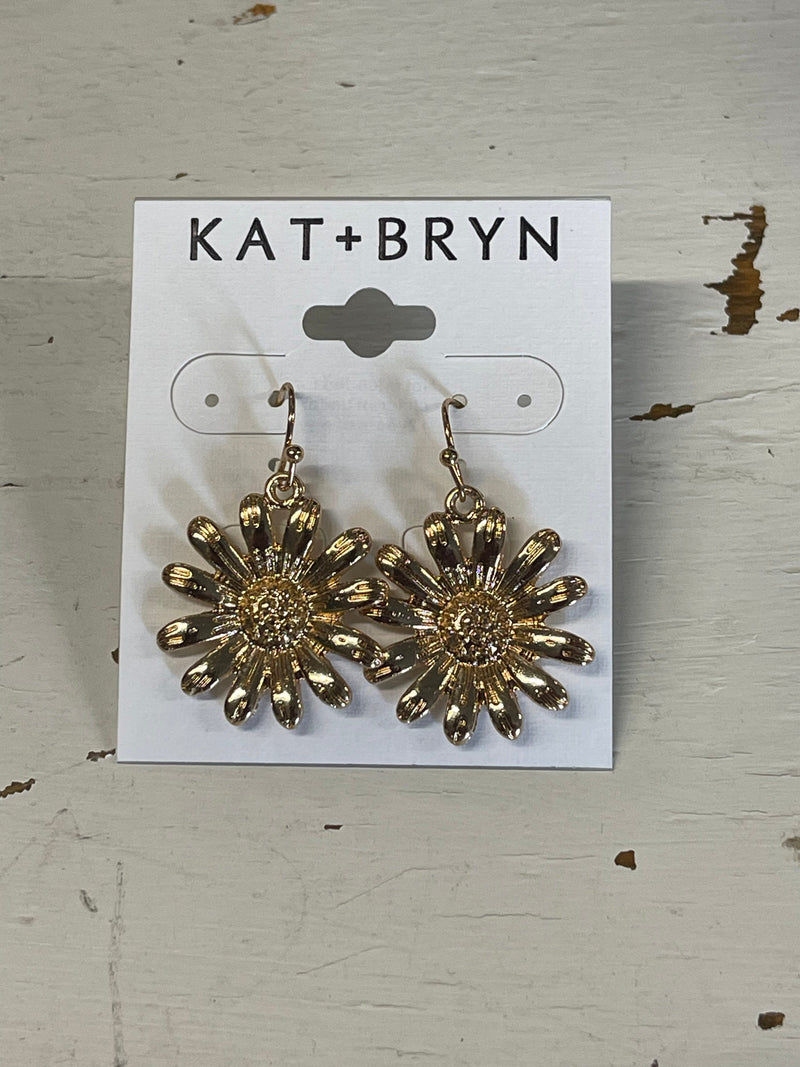 Daisy Earrings & Necklace Set Kat & Bryn