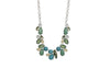 Green Jewels Bib Necklace Kat & Bryn