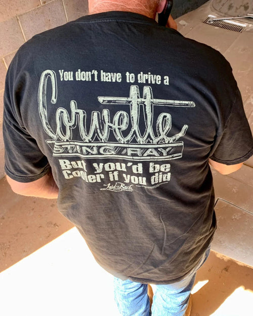 Cooler Corvette T-Shirt Cooler Corvette T-Shirt Laid-Back