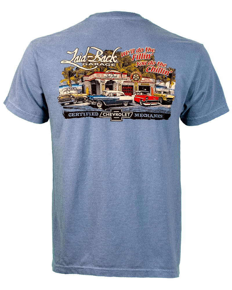 Dream Garage Tri Fives T-Shirt Dream Garage Tri Fives T-Shirt Laid-Back