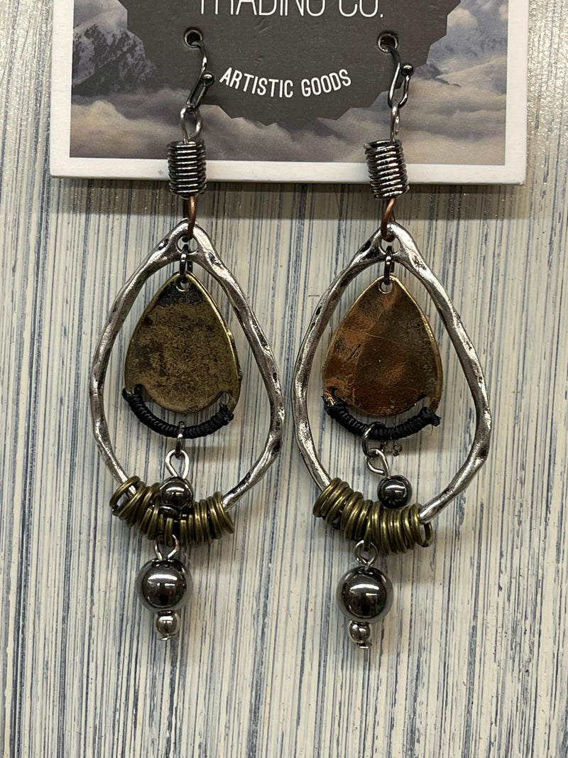 Wrapped Tears & Drop Earrings Lost & Found Trading Co.