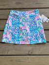 Abstract Floral Zip Skort with UPF50+ Sun Protection Abstract Floral Zip Skort with UPF50+ Sun Protection Lulu-B