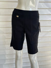 Black Bangladine 10" Inseam Bermuda Shorts Black Bangladine 10" Inseam Bermuda Shorts Lulu-B