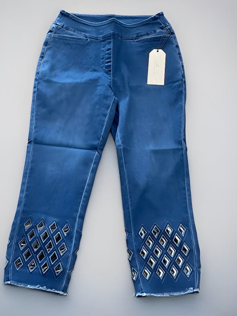 Black Triple Fringe Pull On Jeans – Old Skool Boutique