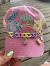 Custom Mermaid Ponytail Cap Old Skool Boutique