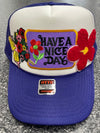 Have A Nice Day Trucker Hat Have A Nice Day Trucker Hat Old Skool Boutique