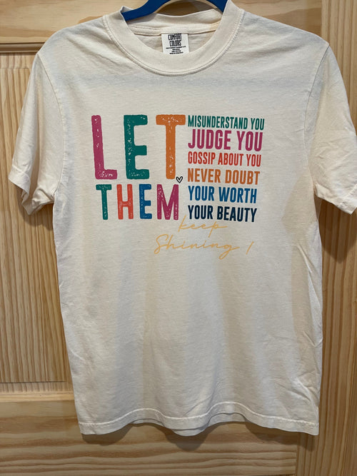 Let Them Ivory Tee Let Them Ivory Tee Old Skool Boutique