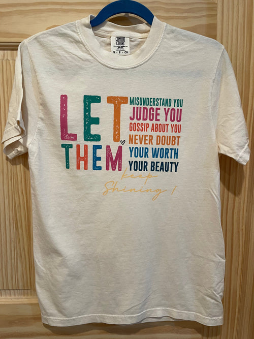 Let Them Ivory Tee Let Them Ivory Tee Old Skool Boutique