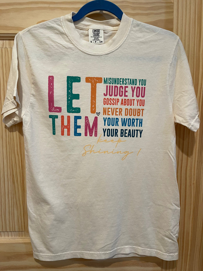 Let Them Ivory Tee Let Them Ivory Tee Old Skool Boutique