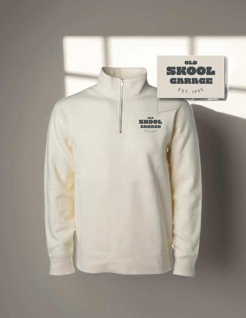 OSG Bone 1/4 Zip Pullover OSG Bone 1/4 Zip Pullover Park Bench Apparel