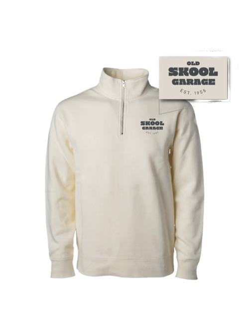 OSG Bone 1/4 Zip Pullover OSG Bone 1/4 Zip Pullover Park Bench Apparel