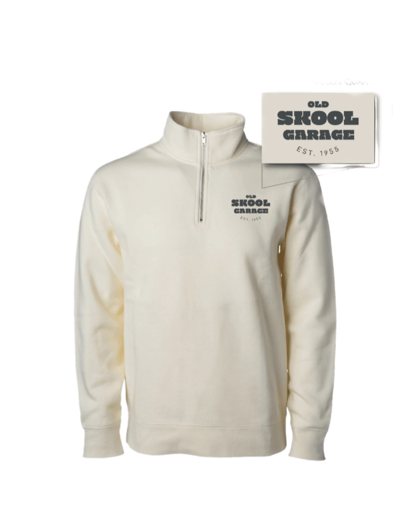 OSG Bone 1/4 Zip Pullover OSG Bone 1/4 Zip Pullover Park Bench Apparel