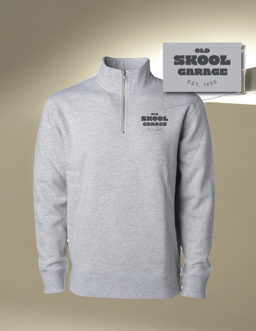 OSG Heather Grey 1/4 Zip Pullover OSG Heather Grey 1/4 Zip Pullover Park Bench Apparel