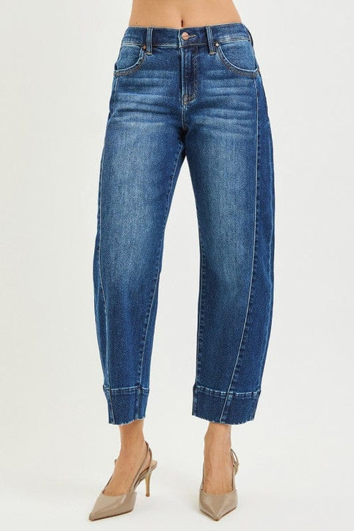 Risen Jeans Slouchy Cropped Barrel Jeans Risen Jeans Slouchy Cropped Barrel Jeans Risen Jeans