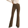 Bargain Bell High Rise Flare Leopard Print Pants Bargain Bell High Rise Flare Leopard Print Pants Rock & Roll Denim 36