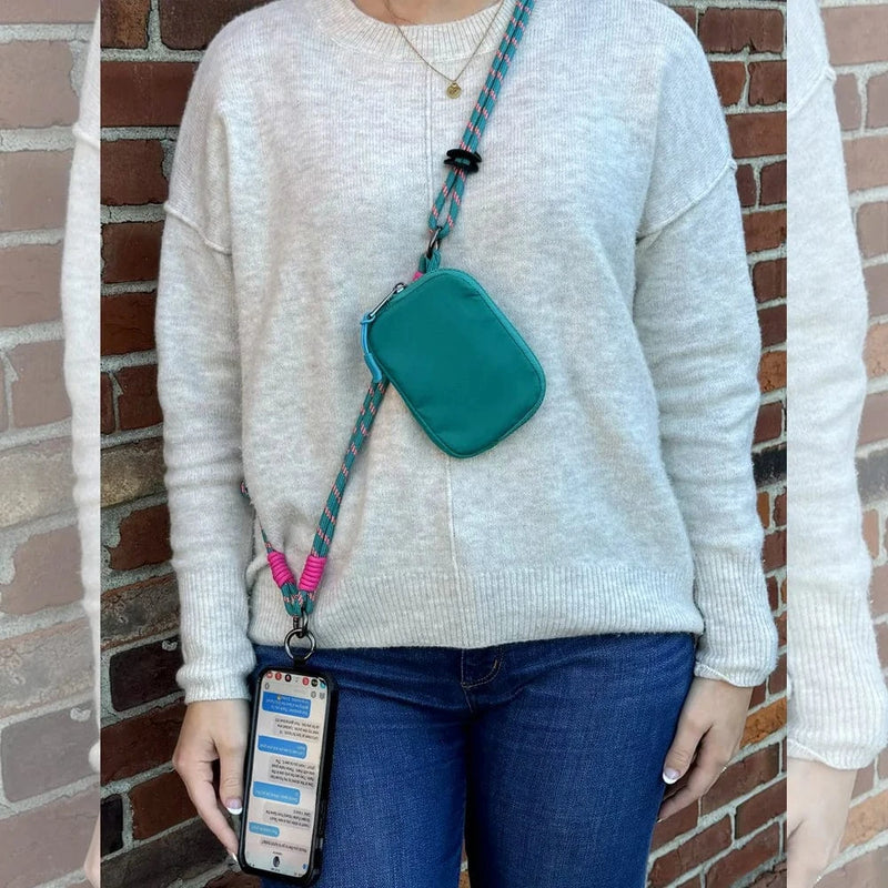 Active Crossbody w/ RFID Pouch Twin Rope Active Crossbody w/ RFID Pouch Twin Rope Save The Girls