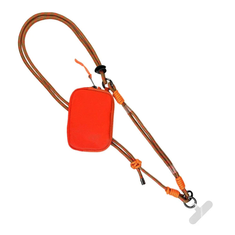 Active Crossbody w/ RFID Pouch Twin Rope Active Crossbody w/ RFID Pouch Twin Rope Save The Girls Brown