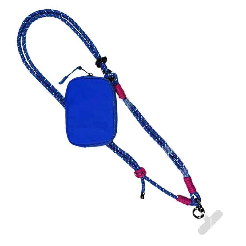 Active Crossbody w/ RFID Pouch Twin Rope Active Crossbody w/ RFID Pouch Twin Rope Save The Girls Royal Blue