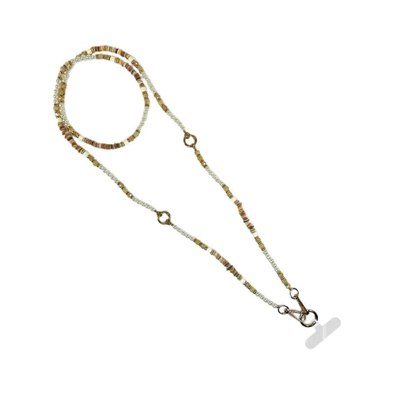 Clip & Go Beaded Strap Collection Clip & Go Beaded Strap Collection Save The Girls Beaded Pearl and Sea Shell