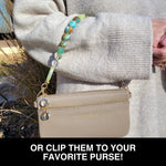 Clip & Go Brilliant Beads Wristlet Clip & Go Brilliant Beads Wristlet Save The Girls