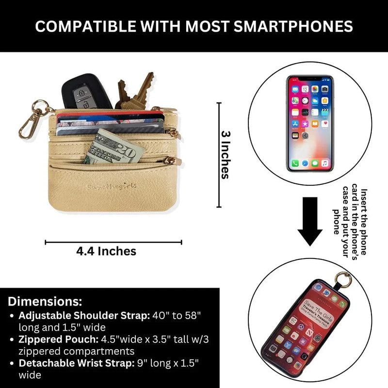 Clip & Go Double Link Chain w/ Pouch Clip & Go Double Link Chain w/ Pouch Save The Girls