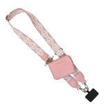Clip & Go Strap w/ RFID Pouch Diamond Pattern Clip & Go Strap w/ RFID Pouch Diamond Pattern Save The Girls Light Pink