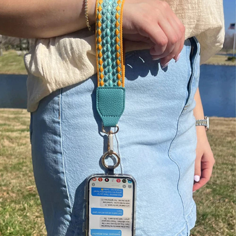 Clip & Go Strap w/ Zippered Pouch -  Fun Dots Clip & Go Strap w/ Zippered Pouch -  Fun Dots Save The Girls