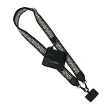 Clip & Go Strap w/ Zippered Pouch -  Fun Dots Clip & Go Strap w/ Zippered Pouch -  Fun Dots Save The Girls Black