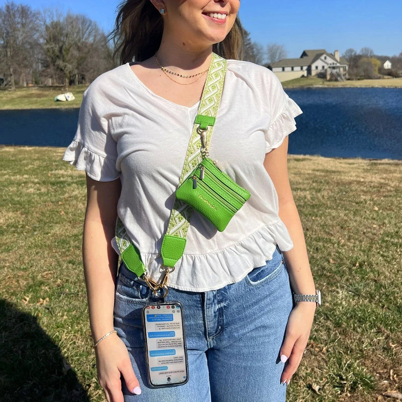 Clip & Go Strap w/ Zippered Pouch XOXO Clip & Go Strap w/ Zippered Pouch XOXO Save The Girls