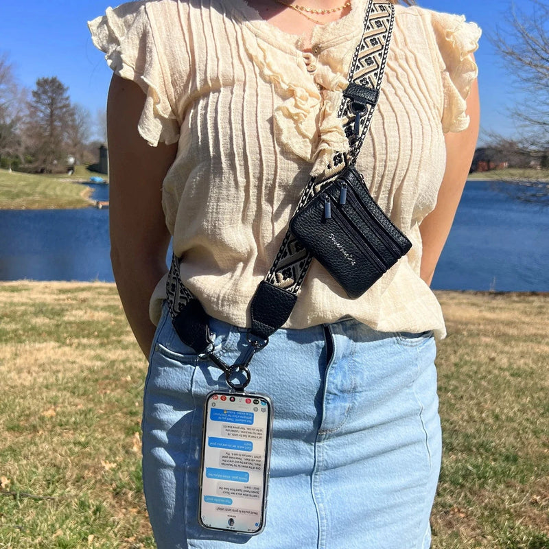 Clip & Go Strap w/ Zippered Pouch XOXO Clip & Go Strap w/ Zippered Pouch XOXO Save The Girls