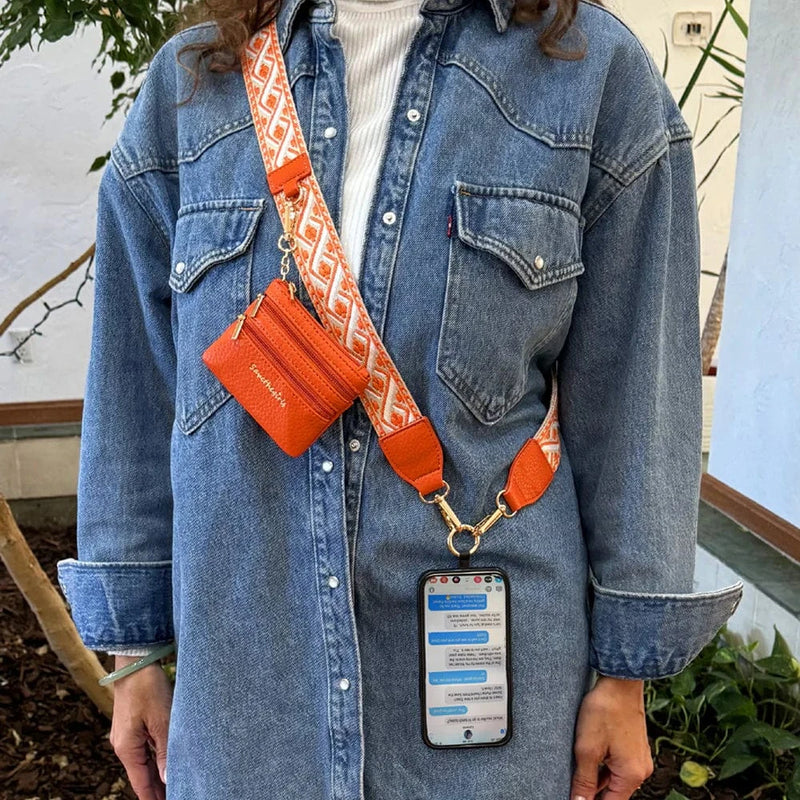 Clip & Go Strap w/ Zippered Pouch XOXO Clip & Go Strap w/ Zippered Pouch XOXO Save The Girls