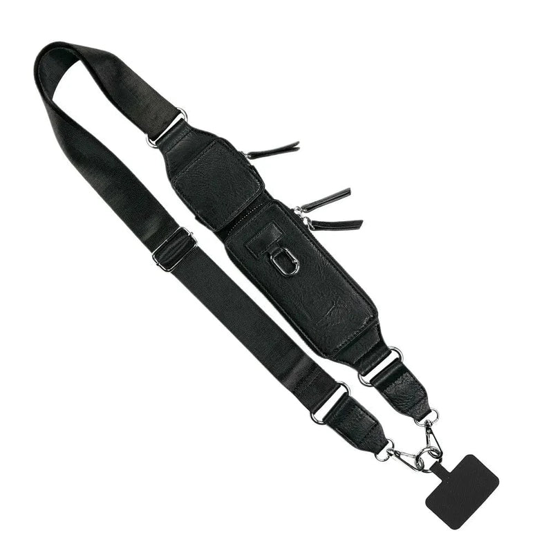 Zip & Clip Strap Zip & Clip Strap Save The Girls Black