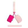 Dual Pouch Wristlet Dual Pouch Wristlet vendor-unknown Hot Pink/Peach