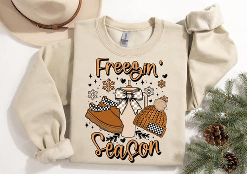 Freezin’ Season Sand Sweatshirt Freezin’ Season Sand Sweatshirt vendor-unknown