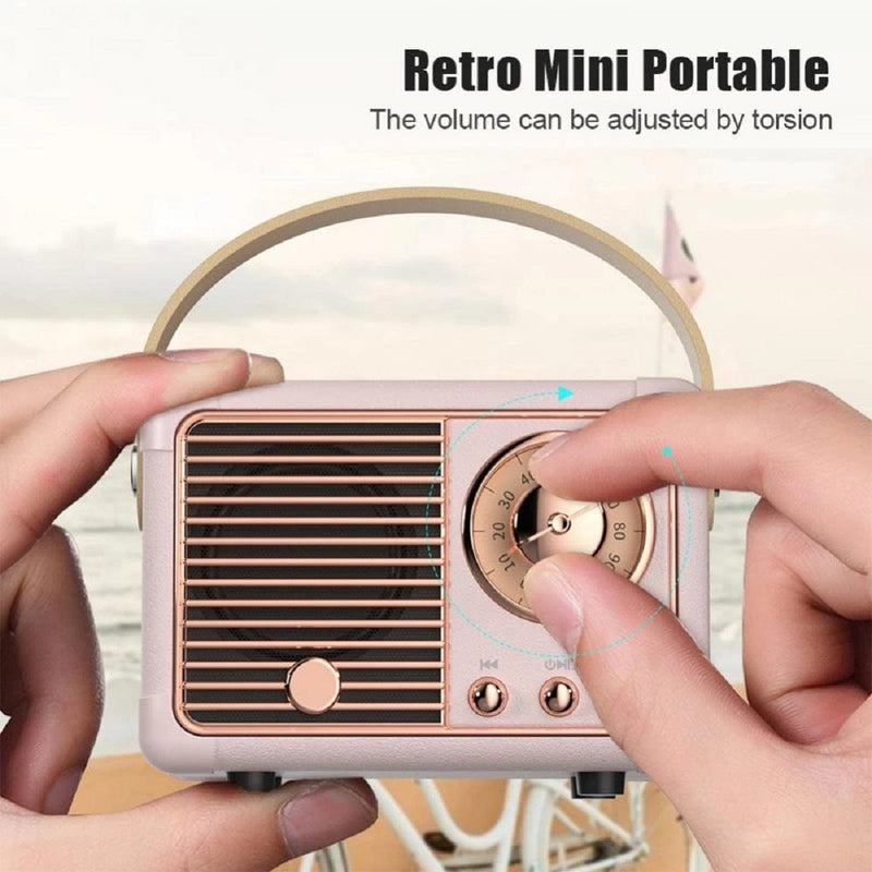 Retro Mini Bluetooth Wireless Speaker Retro Mini Bluetooth Wireless Speaker vendor-unknown