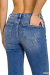 Distressed Hem Denim Jeans Distressed Hem Denim Jeans Zenana