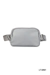 Everywhere Crossbody Fanny Pack Belt Bag Everywhere Crossbody Fanny Pack Belt Bag Zenana Jade Grey