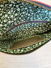Romy Leather Fanny Pack  - Green Multi Cow Print Folklore Couture Handbags