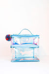 Blue Iridescent Two Compartment Lunch Box Jadelynn Brooke Lunch Box