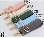 Solid Color Bag Strap Larry Ann Handbags