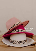 Leopard Band Wool Hat One24 Rags Hats