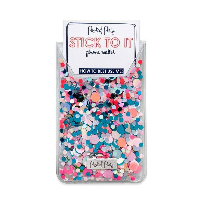 Sugar Rush Confetti Phone Wallet Packed Party Phone Wallet